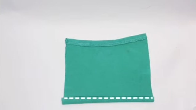 sew unhemmed side