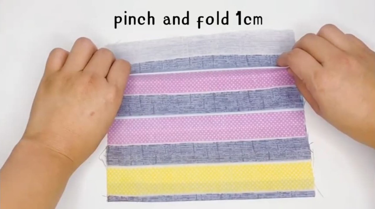 pinch and fold