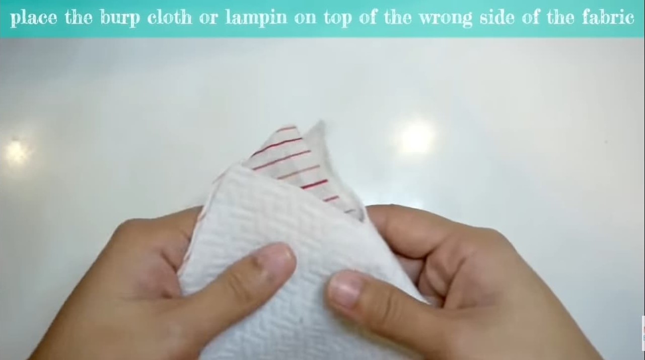 fold lampin and second fabric